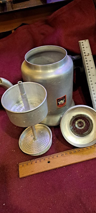 Vintage Aluminum Infusion Kettle [TOL10215]