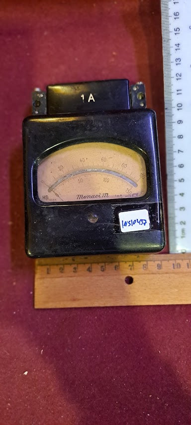 Vintage Mili amper meter [INS10457]