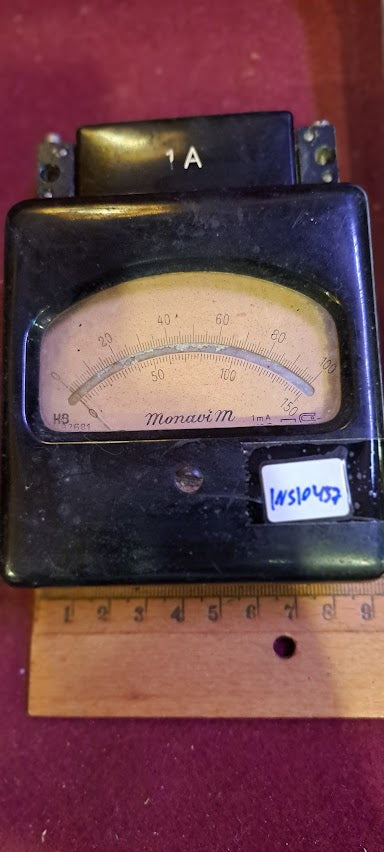 Vintage Mili amper meter [INS10457]