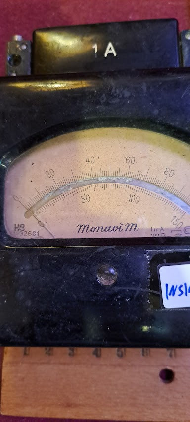 Vintage Mili amper meter [INS10457]
