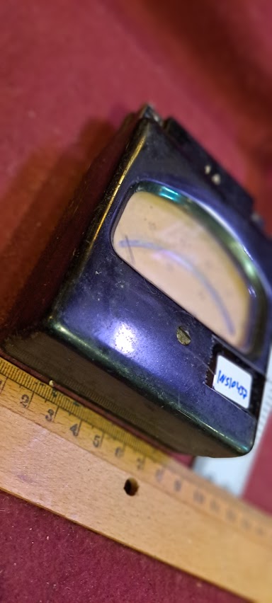 Vintage Mili amper meter [INS10457]