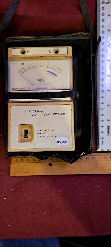 Old Electronic insulation tester [INS10454]