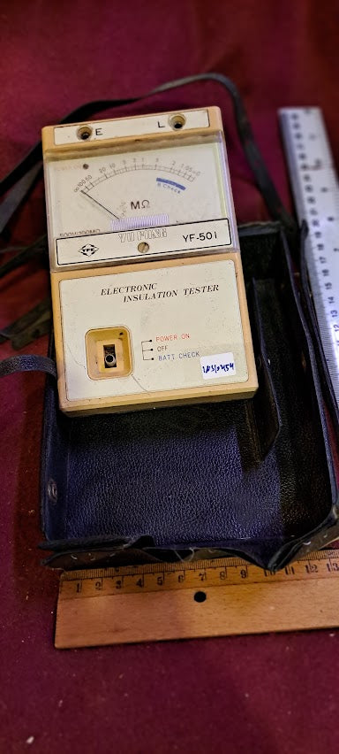 Old Electronic insulation tester [INS10454]
