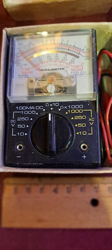 Vintage multimeter MURA [INS10458]