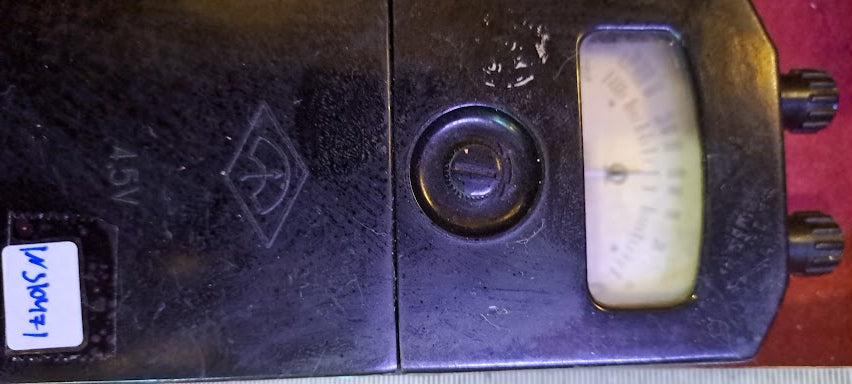 Vintage Ohm meter [INS10471]
