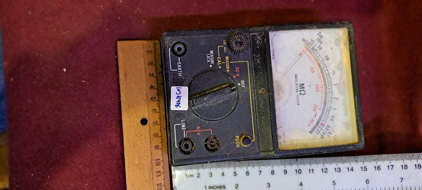 Vintage Ohm meter [INS10476]