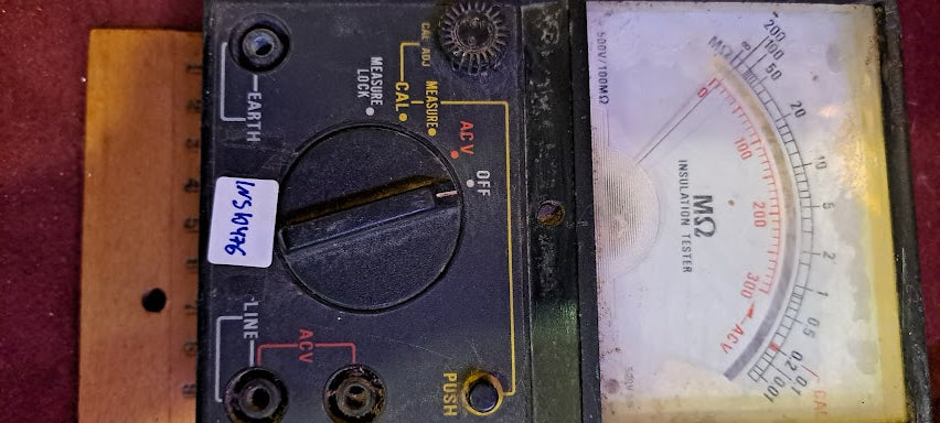 Vintage Ohm meter [INS10476]