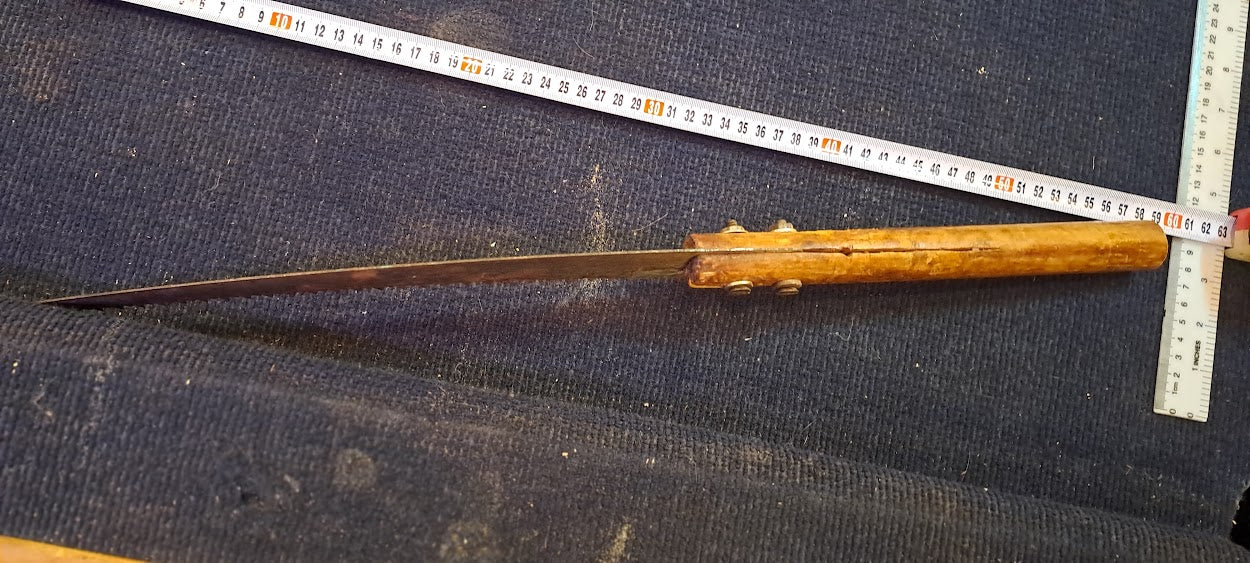 Hand wood Saw vintage [TOL10241]