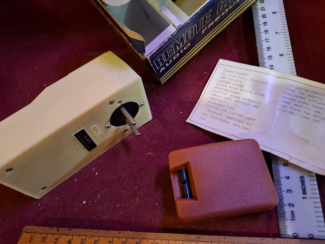 Old remote control audio freqruncy [INS10506]