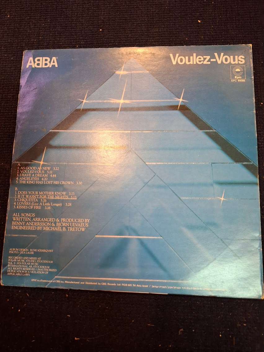 ABBA - Voulez-Vous vanila record [ENT10324]