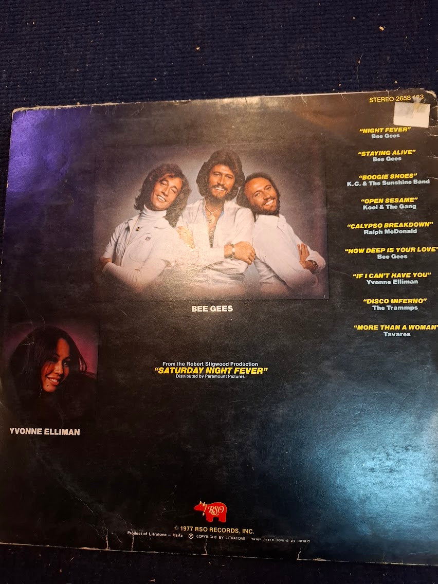 Saturday night fever record [ENT10321]