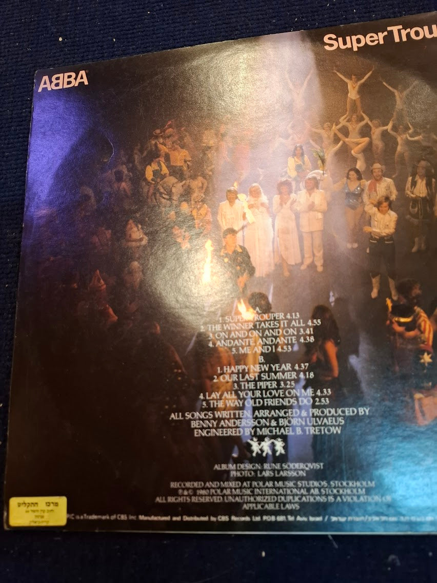 ABBA - Super trouper vanila record [ENT10316]