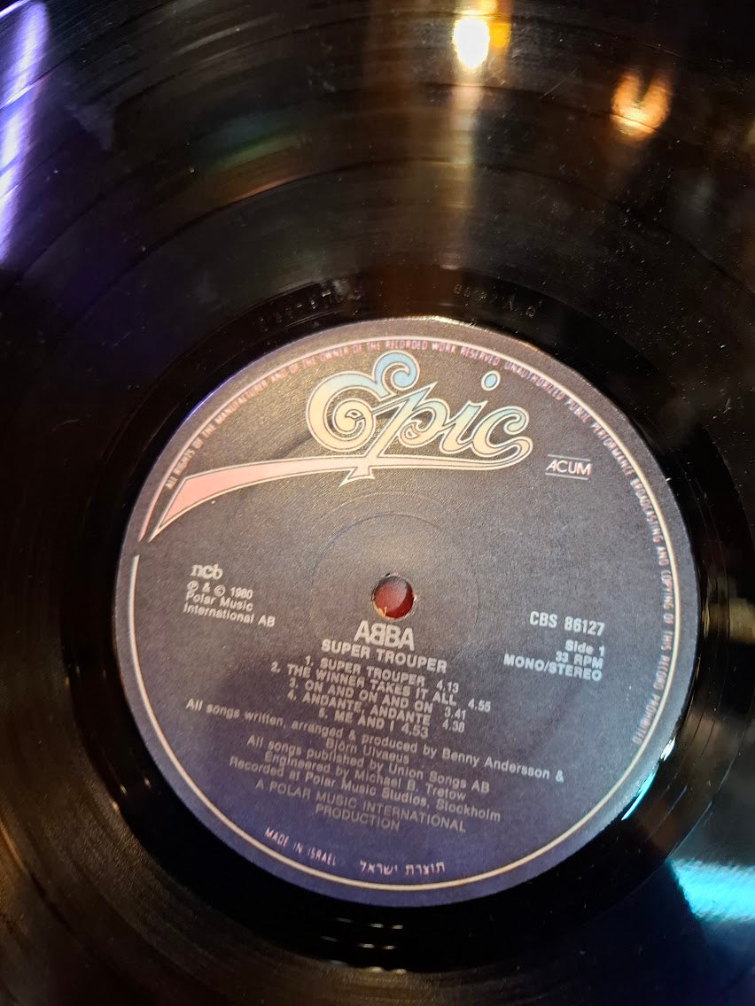 ABBA - Super trouper vanila record [ENT10316]