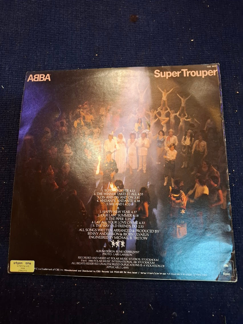 ABBA - Super trouper vanila record [ENT10316]