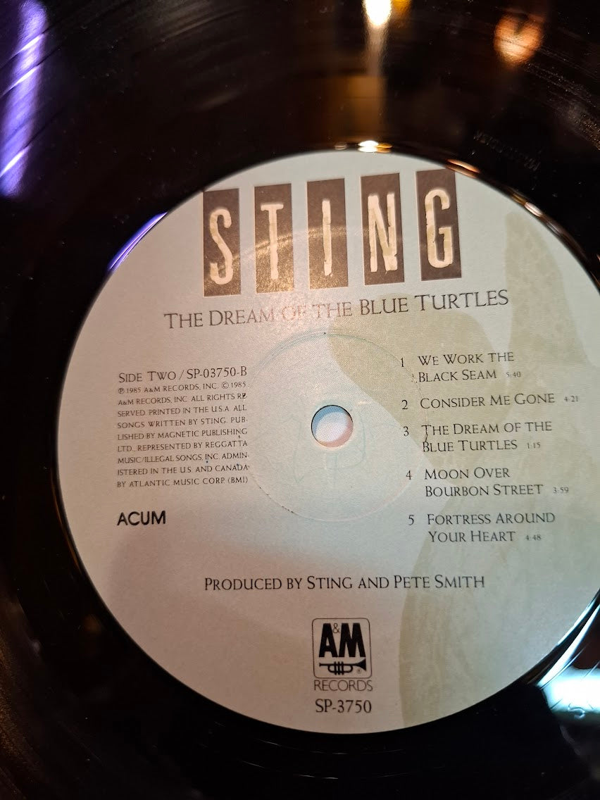 Sting - The drem of the blue turtles record [ENT10308]