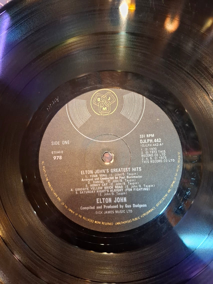 Elton John - Greatest hits record 1974 [ENT10306]