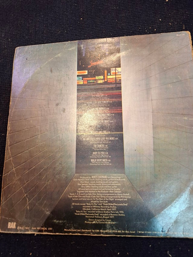 Smokie - Bright light and back alleys record [ENT10299]