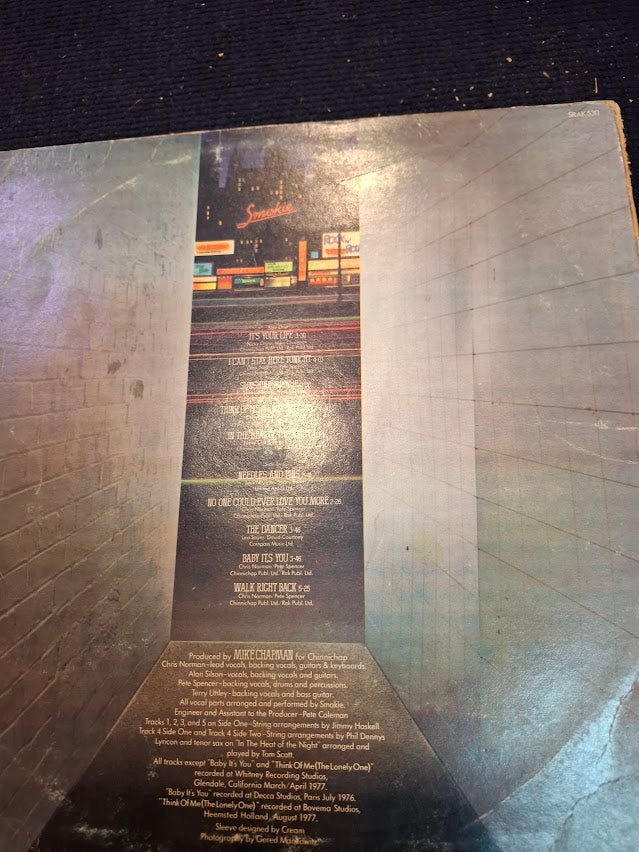 Smokie - Bright light and back alleys record [ENT10299]