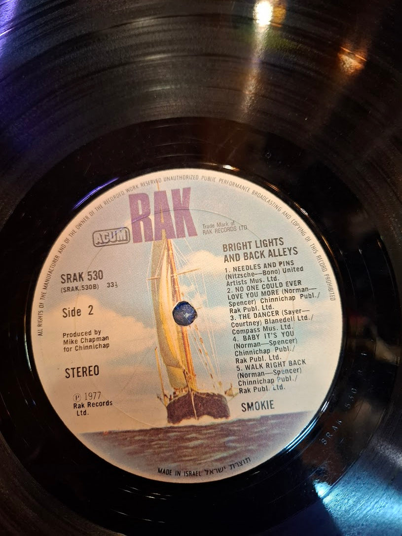 Smokie - Bright light and back alleys record [ENT10299]