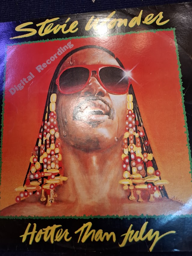 Stevie Wonder - Hotter than July record [ENT10287]