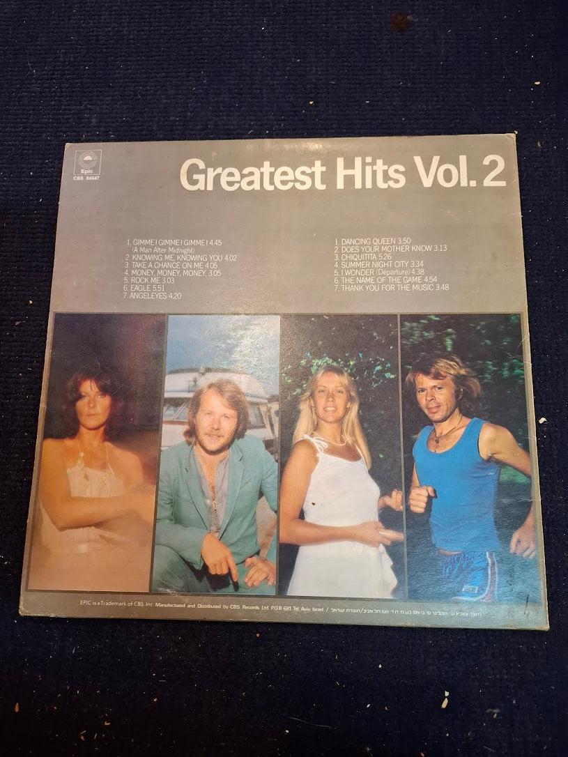 ABBA - greatest hits vol.2 record 1979 [ENT10286]