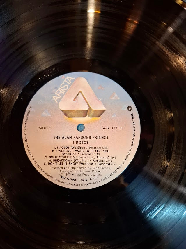 Alan parsons project - I robot record 1977 [ENT10285]