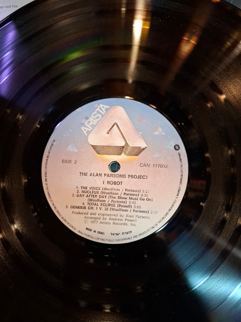 Alan parsons project - I robot record 1977 [ENT10285]