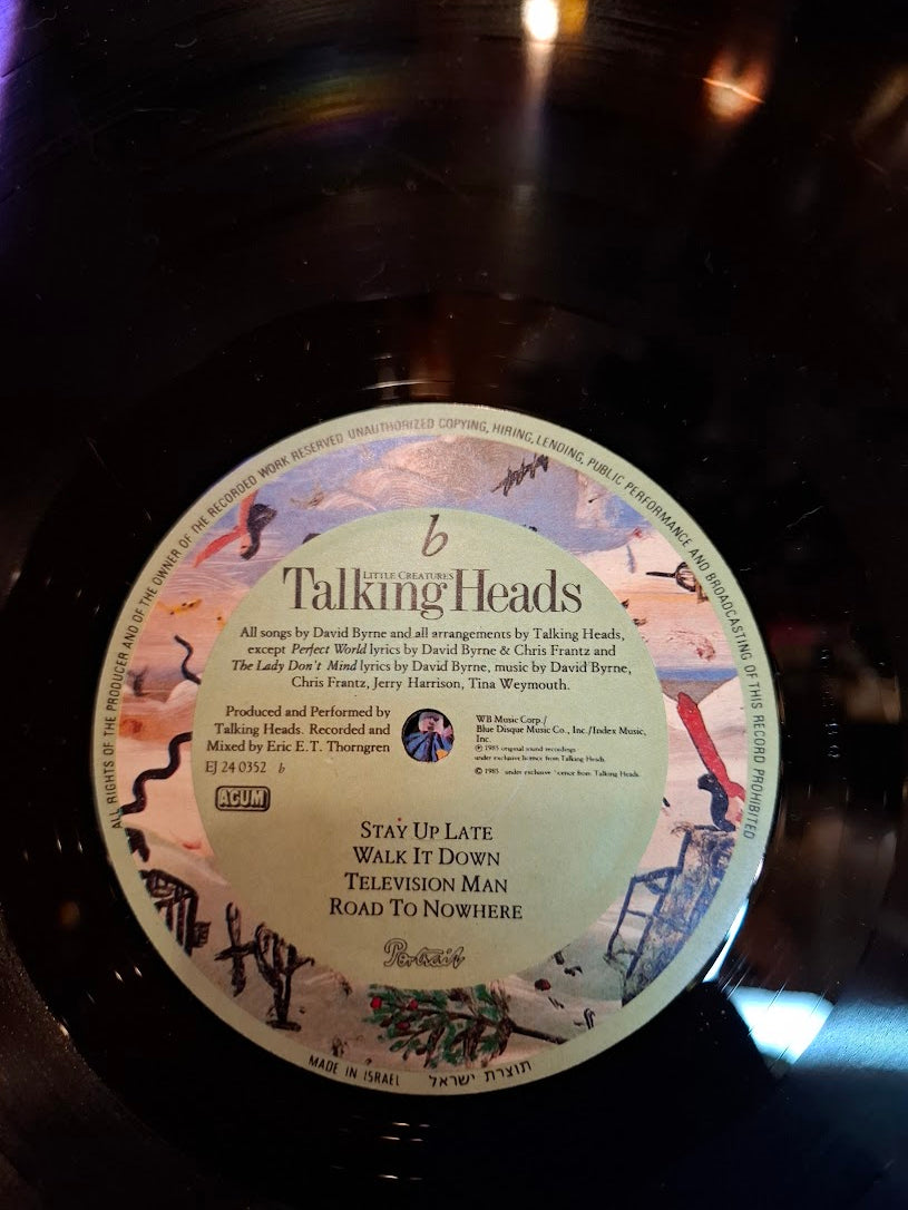 Talking Heads - Little creatures record [ENT10282]