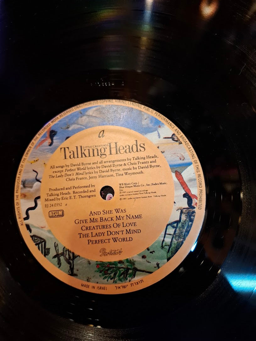 Talking Heads - Little creatures record [ENT10282]