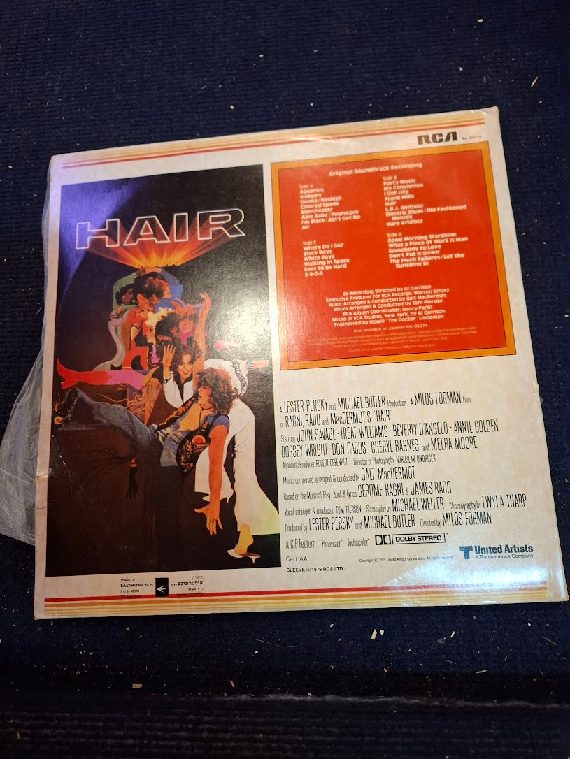 HAIR original soundtrck double record [ENT10281]