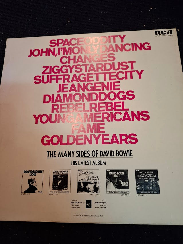 David bowie - changesonebowie record 1974 [ENT10259]