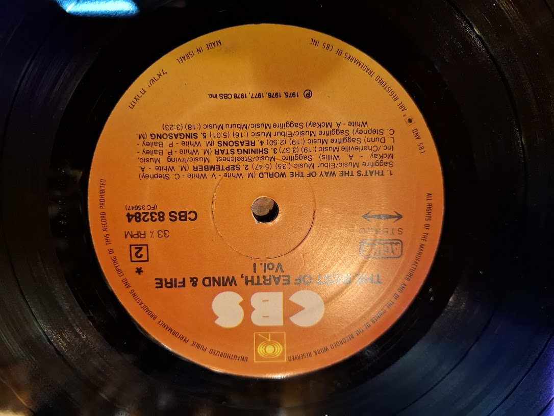 Earth Wind & fire - The best of record [ENT10263]