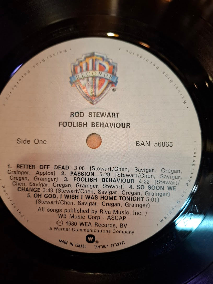 Rod stewarrt - foolish behaviour record [ENT10257]