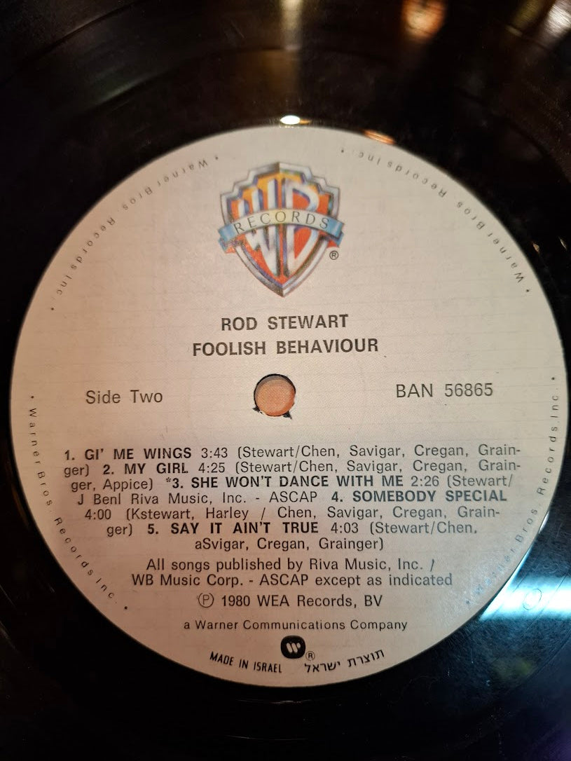 Rod stewarrt - foolish behaviour record [ENT10257]