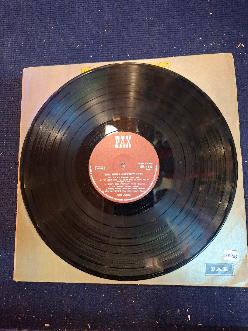 Tom Jones - Greatest hits record [ENT10265]