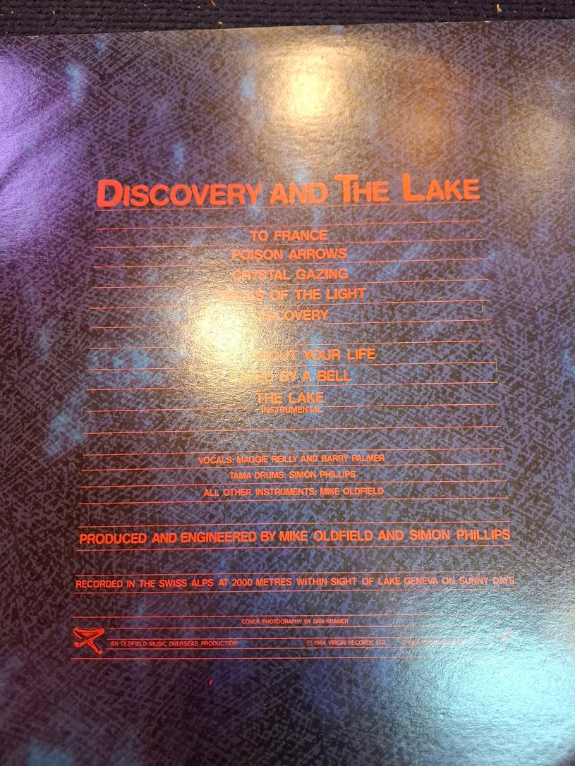 Mike Oldfield - Maggie reilly Siscovery record [ENT10268]
