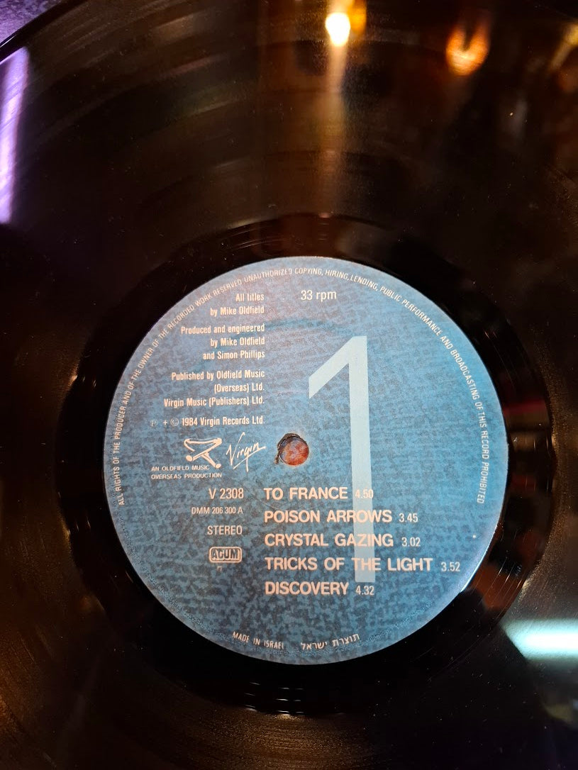 Mike Oldfield - Maggie reilly Siscovery record [ENT10268]