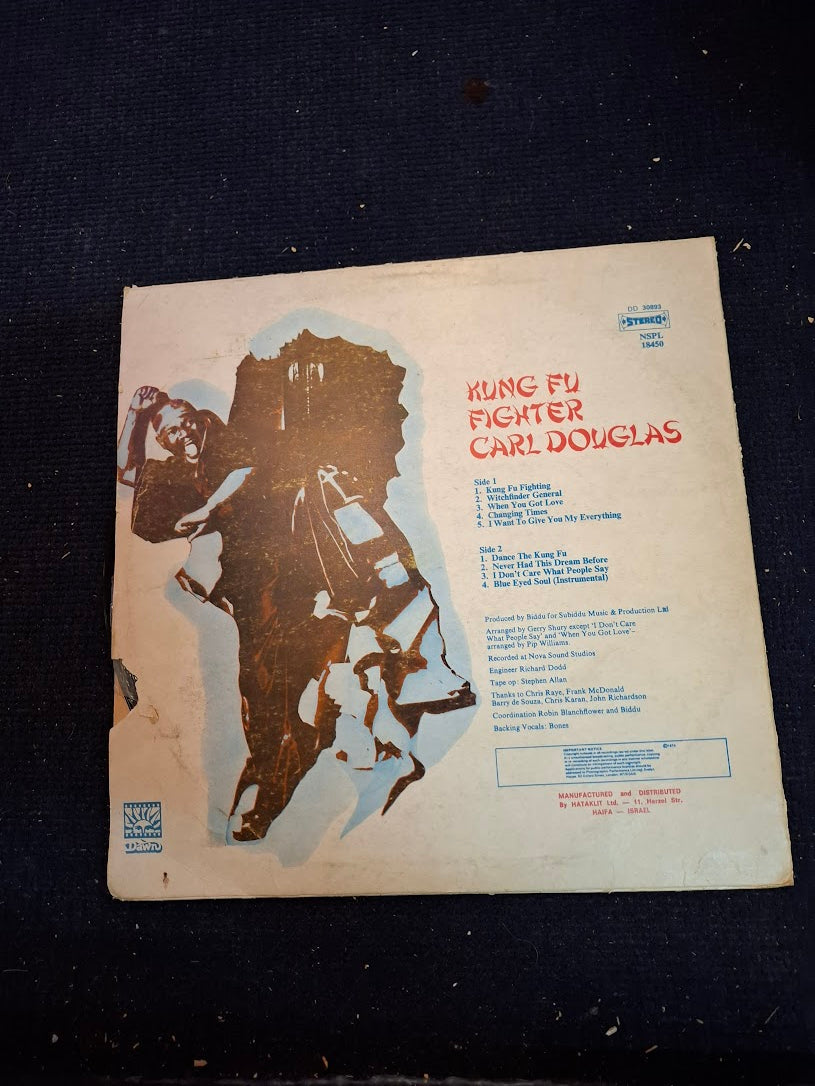 Carl Douglas - Kung Fu Fighter record [ENT10272]