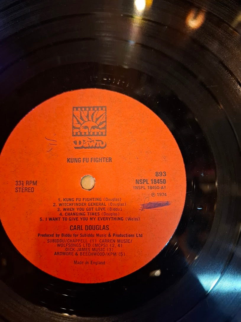 Carl Douglas - Kung Fu Fighter record [ENT10272]
