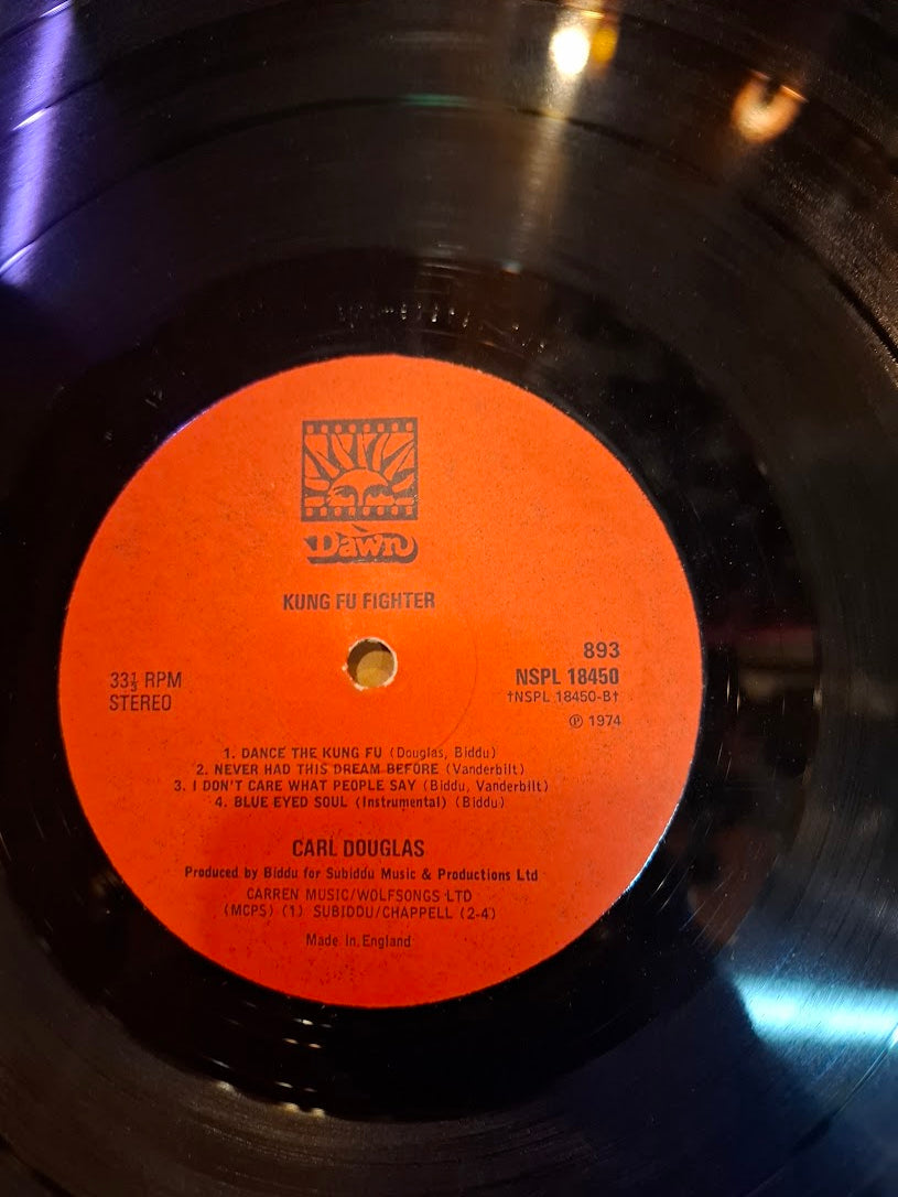 Carl Douglas - Kung Fu Fighter record [ENT10272]