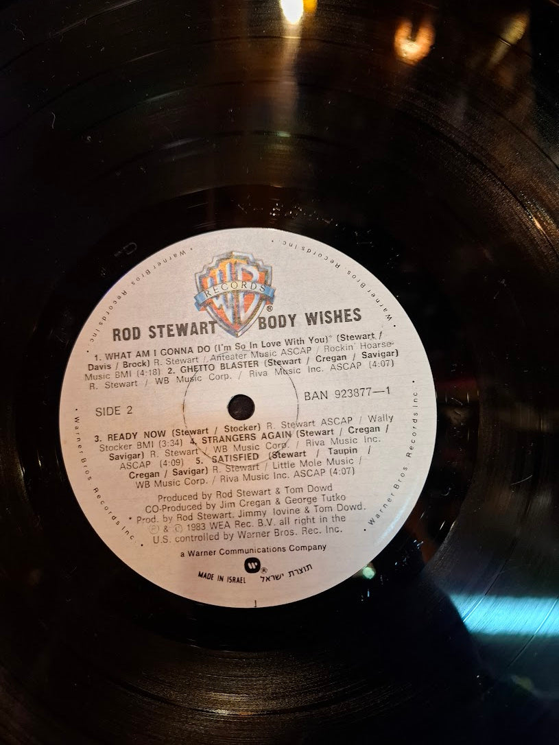 Rod Stewart - body wishes record [ENT10253]