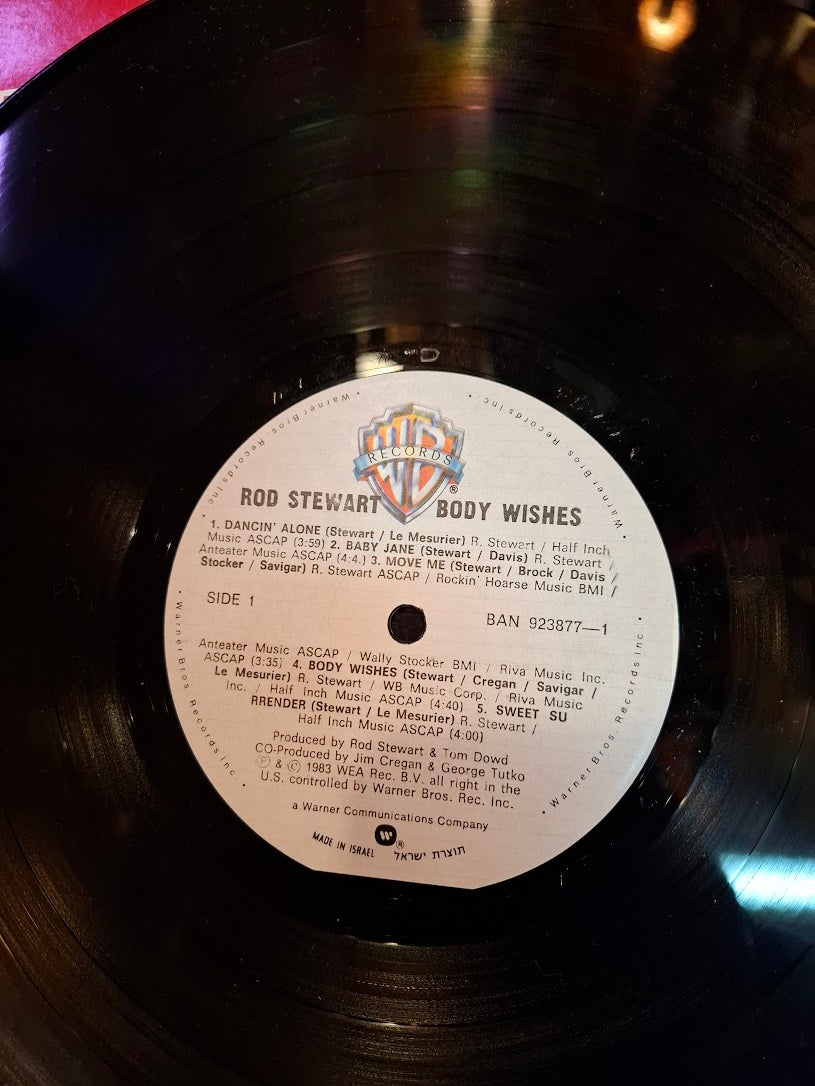 Rod Stewart - body wishes record [ENT10253]