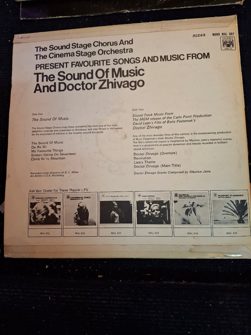 The sound of music - Doctor Zhivago, record [ENT10359]