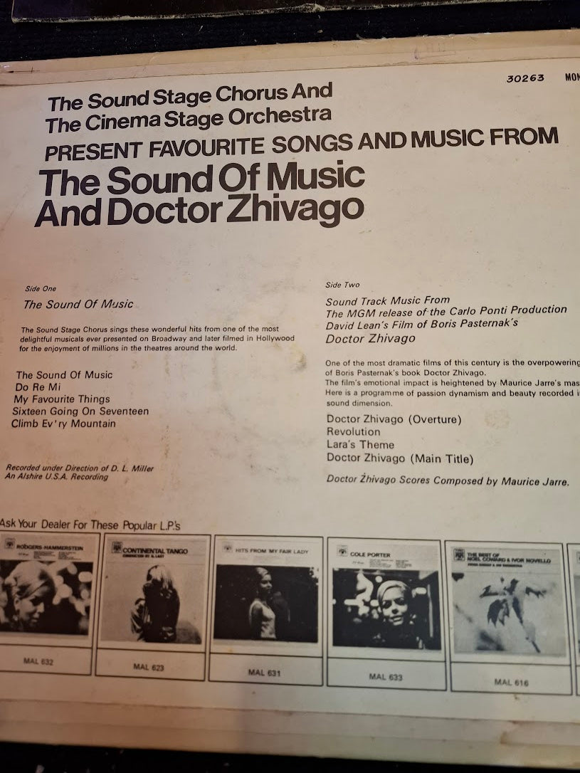 The sound of music - Doctor Zhivago, record [ENT10359]