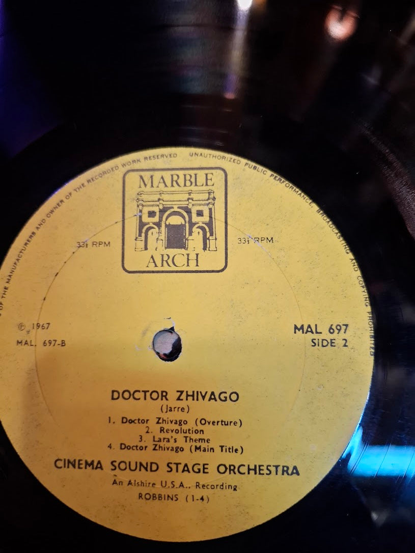 The sound of music - Doctor Zhivago, record [ENT10359]