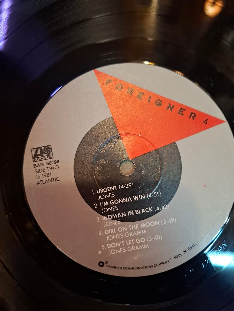 Foreigner - Break it up, record [ENT10355]