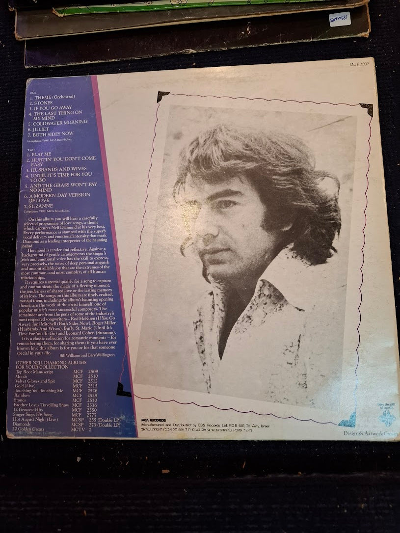 Neil Diamond - love songs, record [ENT10352]