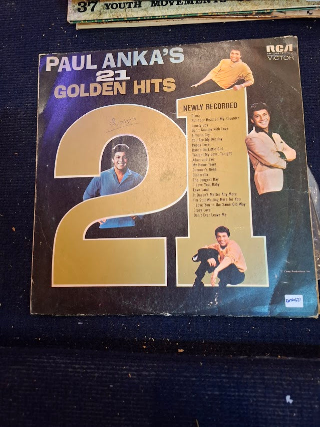Paul Anka - 21 golden hits record [ENT10331]
