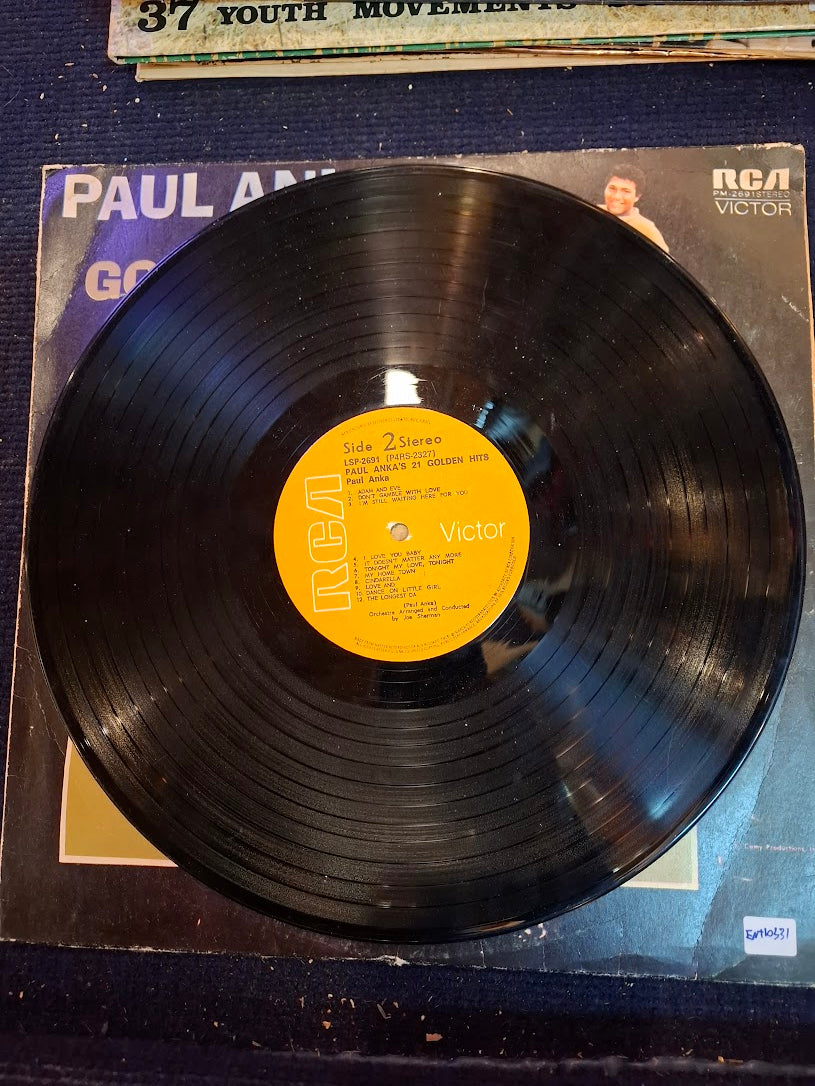 Paul Anka - 21 golden hits record [ENT10331]