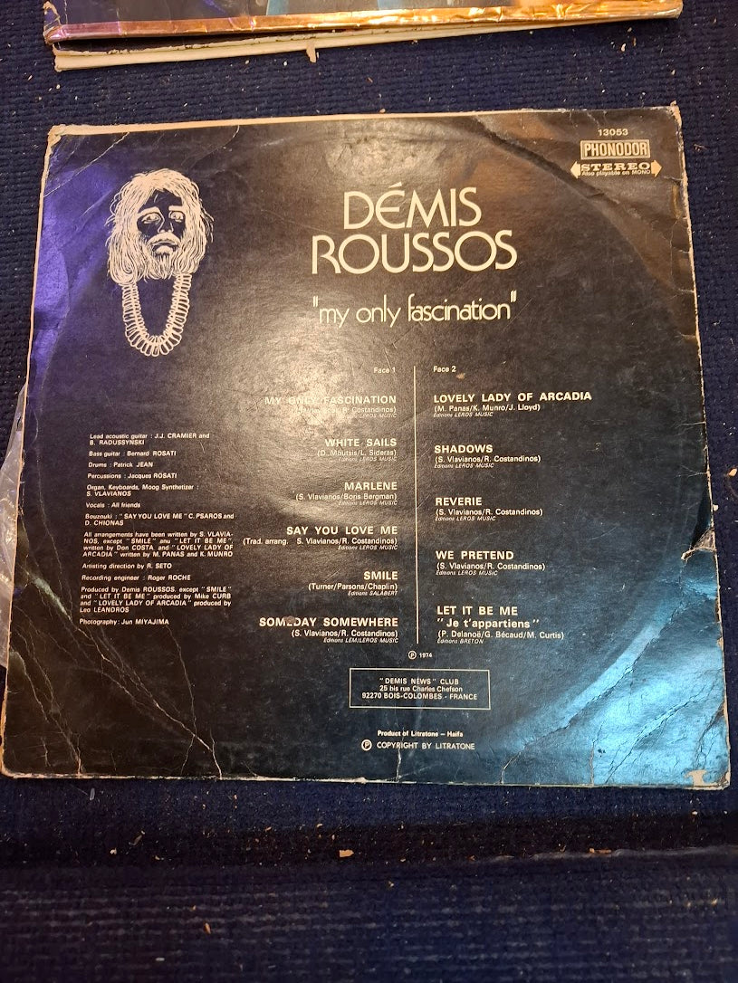 Demis Roussos - My ony fascination record [ENT10339]